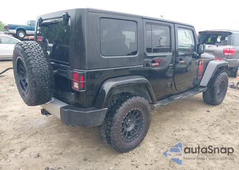 2008 Jeep Wrangler Unlimited Sahara из США, поврежденный, VIN 1J4GA59128L504798